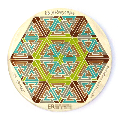 kaleidoscope geocoin