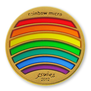 rainbow micro geocoin