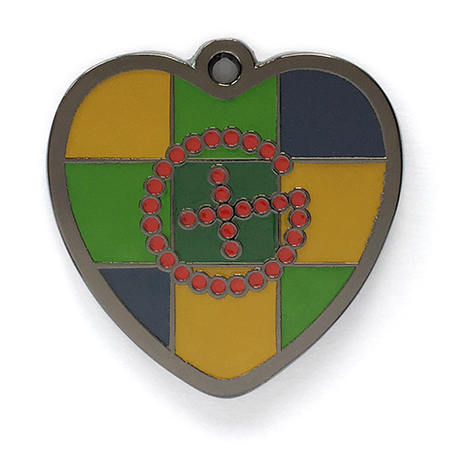 my geo heart geocoin